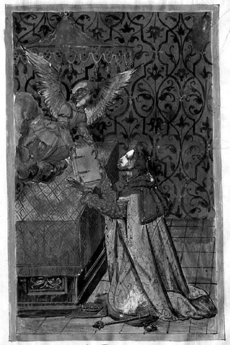 A nota from the Ars Notoria, the diagram the operator was to gaze into while reciting