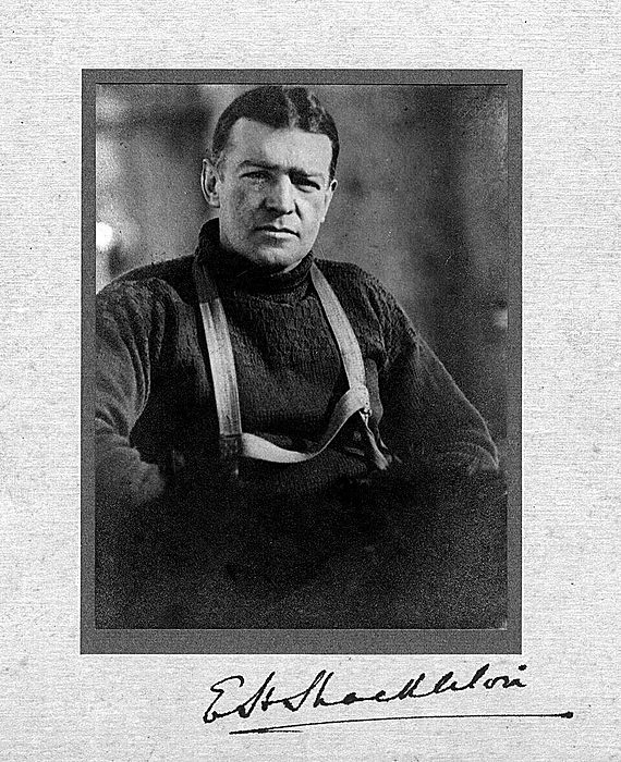 Ernest Shackleton, photographed on the Endurance expedition